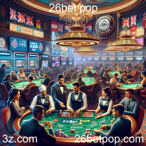 Cassino Ao Vivo: A Experiência Imersiva do 26bet Pop